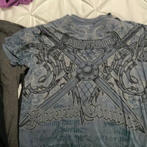 3 large primed and blank tees